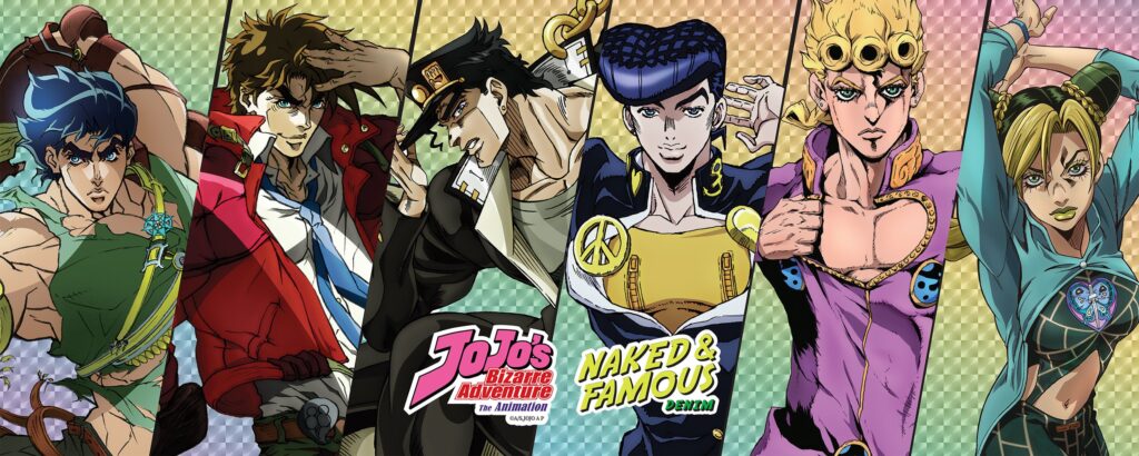 Naked & Famous Denim Collaborates with JoJo's Bizarre Adventure for an  Exclusive Capsule Collection